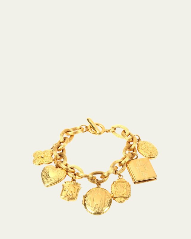Royal Locket Charm Bracelet